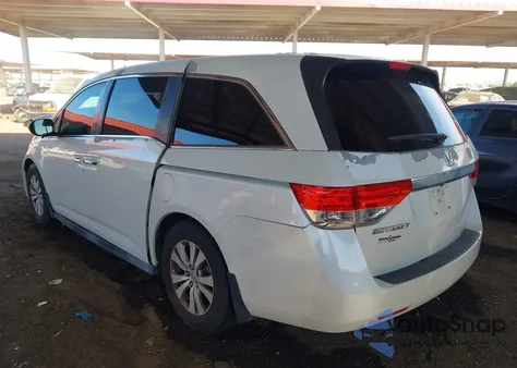 2014 Honda Odyssey Ex из США, поврежденный, VIN 5FNRL5H45EB020742